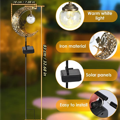 Luminosas luces solares de sendero para exteriores