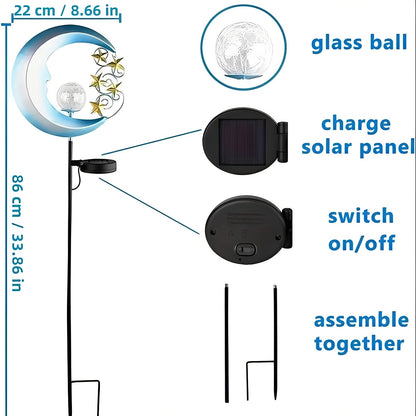 Luminosas luces solares de sendero para exteriores