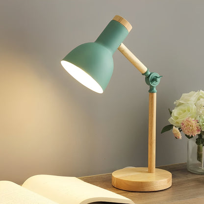 Lámpara LED de escritorio flexible con brazo ajustable