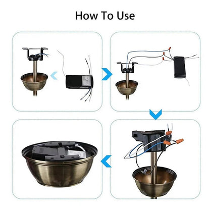 Control remoto de ventilador de techo fácil