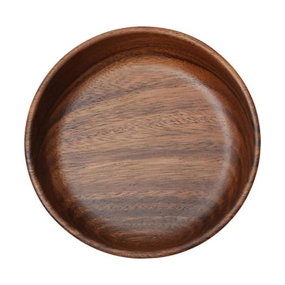 Fuentes de madera natural para el hogar, juego de 2 piezas