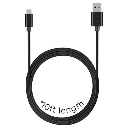 Cable de cargador USB extra largo de 3 metros