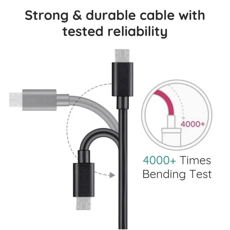 Cable de cargador USB extra largo de 3 metros