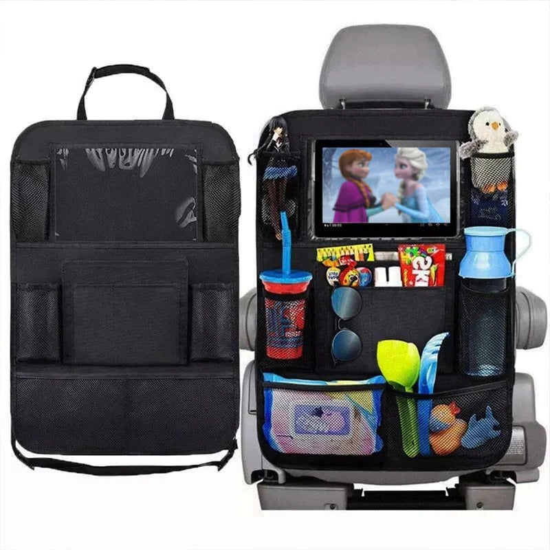 Organizador para Asiento Trasero de Coche con Múltiples Bolsillos
