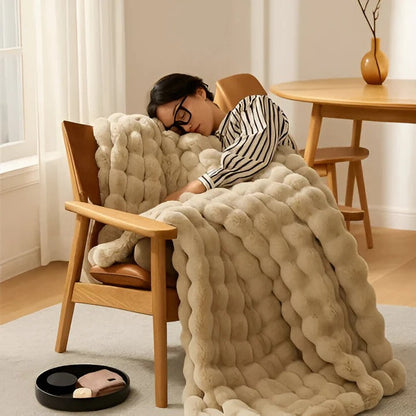 Soft Cozy Throw Blanket Machine Washable - Ortekor