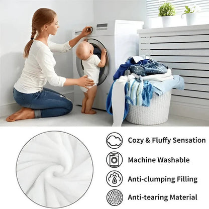 Manta suave y acogedora lavable a máquina