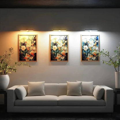 Luz de pared LED recargable con mando a distancia inalámbrico
