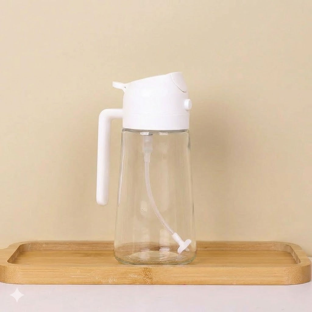 Rociador de aceite y botella pulverizadora versátil para la cocina