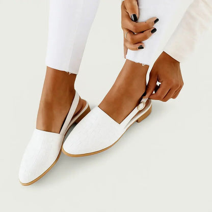 Zapatos cómodos de tacón bajo para mujer con plantillas acolchadas