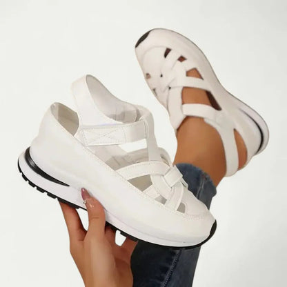 Cómodas sandalias de tacón para mujer para caminar