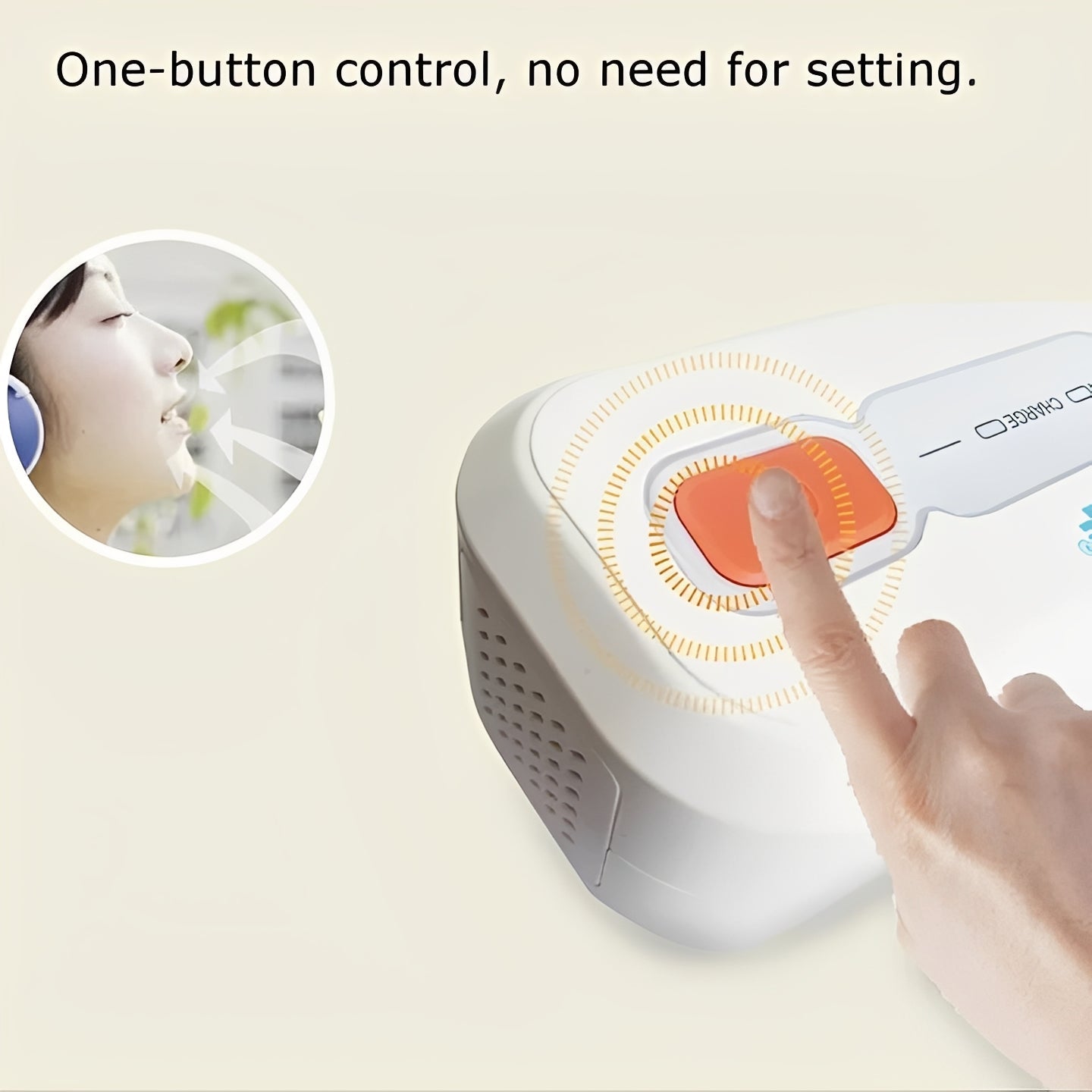 Máquina compacta de saneamiento automático CPAP