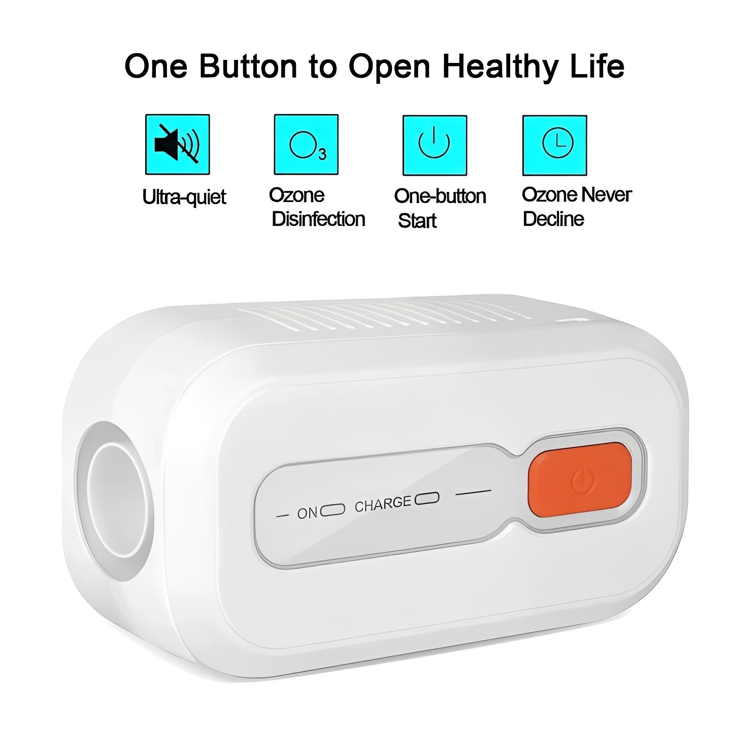 Máquina compacta de saneamiento automático CPAP