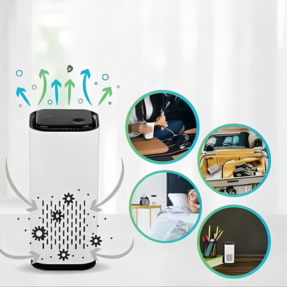 Purificador de aire portátil para mascotas con filtro HEPA