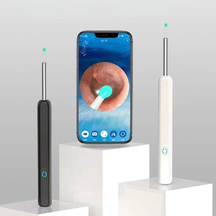 Otoscopio Inalámbrico con Cámara y Luz LED