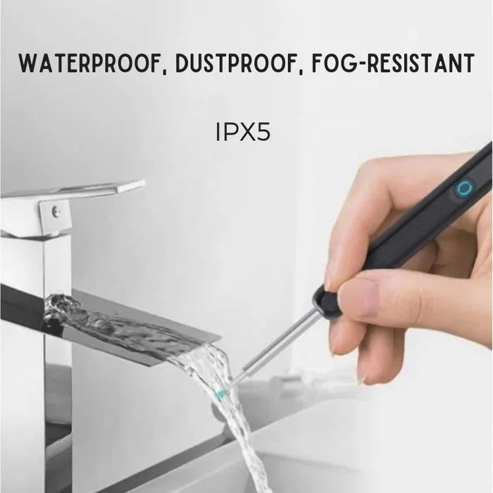 Otoscopio Inalámbrico con Cámara y Luz LED