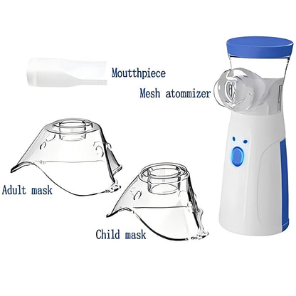 Kit de inhalador portátil Mini USB con mascarillas