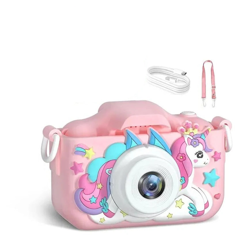 Divertida cámara digital para niños con modo de vídeo