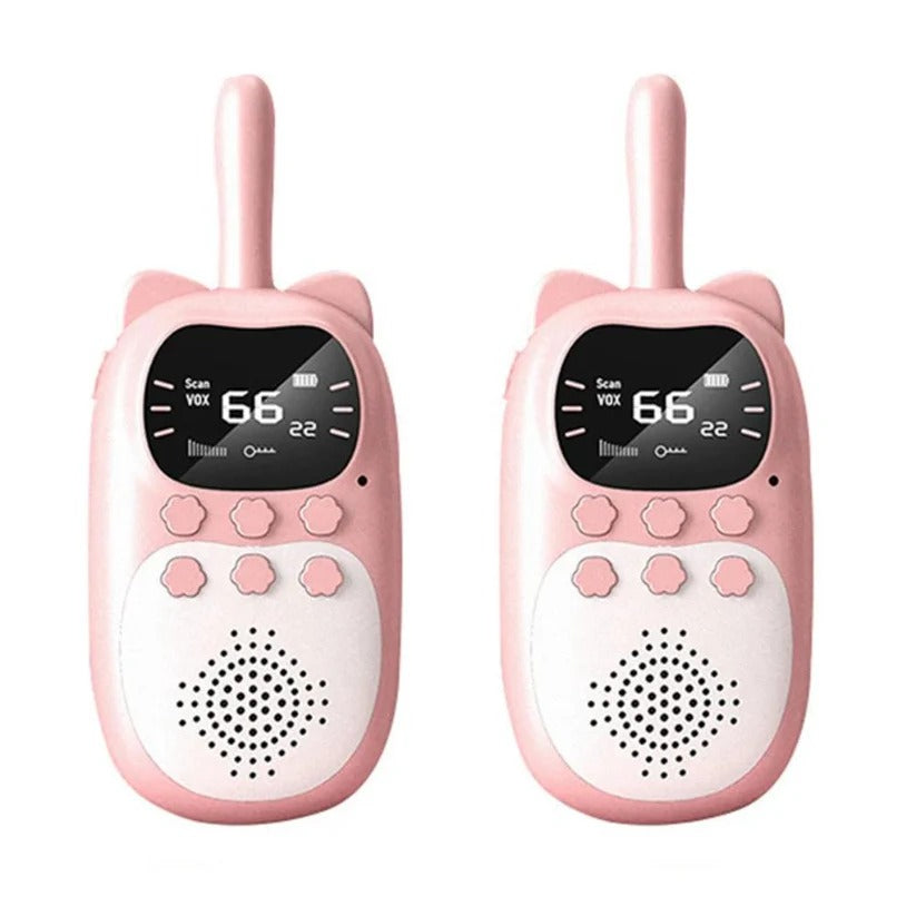 Walkie Talkie de Radio para Niños, Juego de 2 Piezas