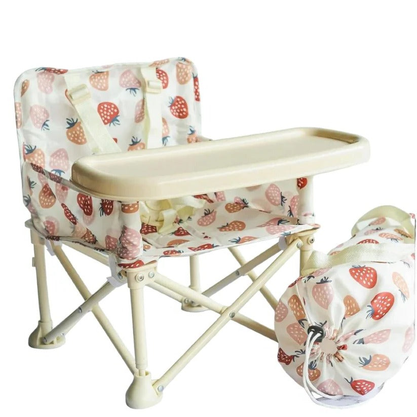 Silla Portátil Plegable de Viaje para Bebés
