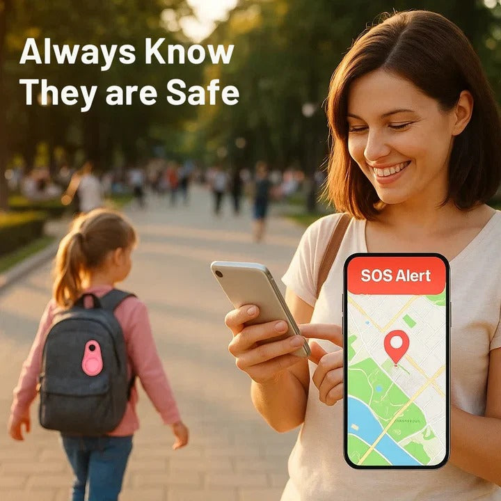 Dispositivo de rastreo GPS Bluetooth con alarma ruidosa