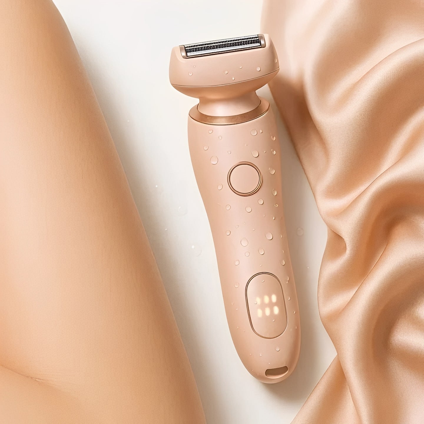 Afeitadora recargable compacta para mujer
