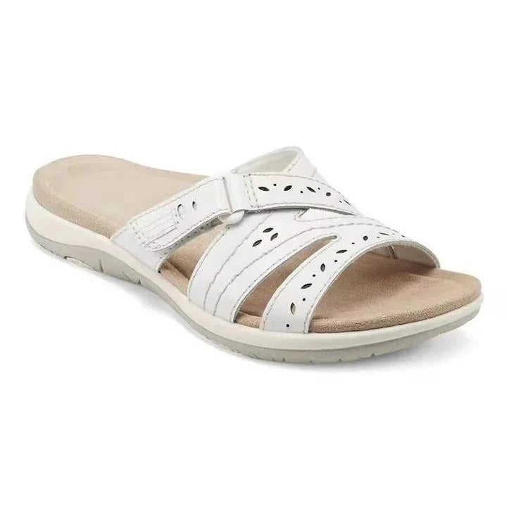 Cómodas sandalias tipo slide para mujer con plantillas suaves