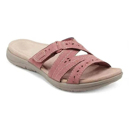 Cómodas sandalias tipo slide para mujer con plantillas suaves