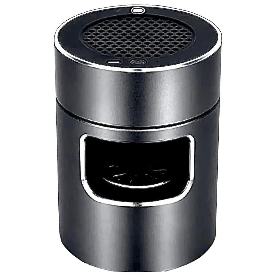 Cenicero Electrónico Compacto Sin Humo con Purificador de Aire