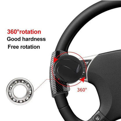 Pomo de volante giratorio 360 Easy Grip con rodamiento