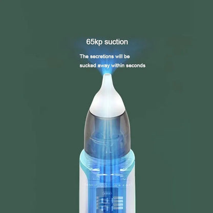 Dispositivo portátil de succión nasal para bebés con puntas suaves