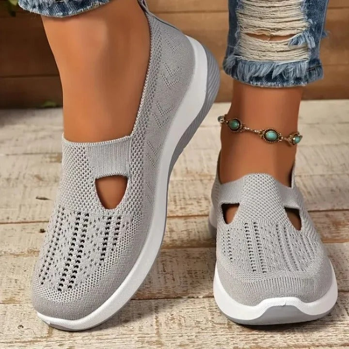 Zapatillas de running ligeras y ventiladas para mujer con plantillas cómodas