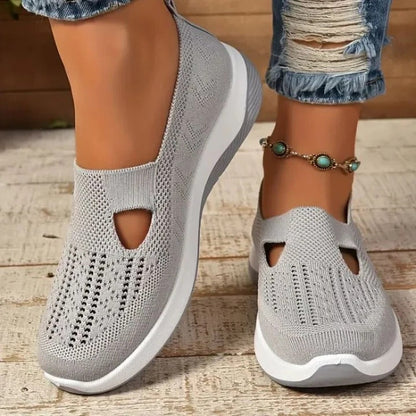 Zapatillas de running ligeras y ventiladas para mujer con plantillas cómodas