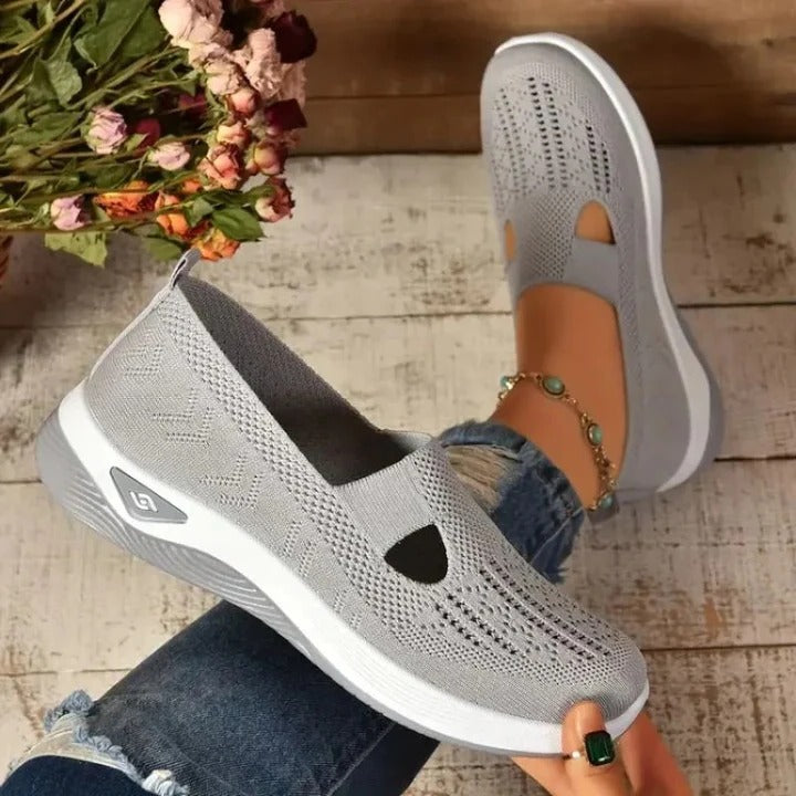 Zapatillas de running ligeras y ventiladas para mujer con plantillas cómodas