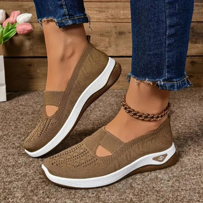 Zapatillas de running ligeras y ventiladas para mujer con plantillas cómodas