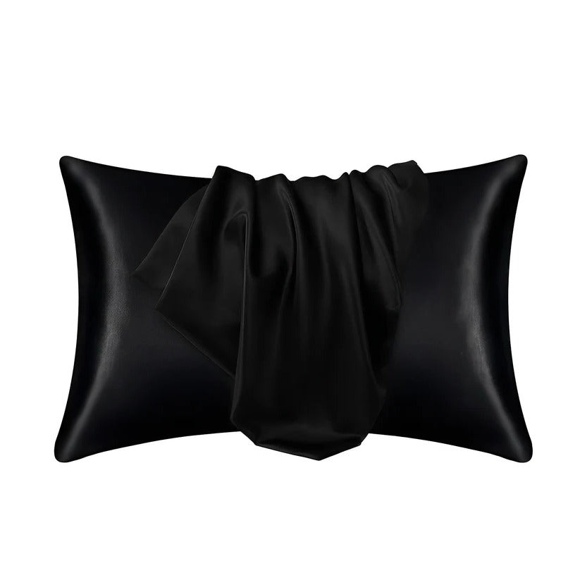 Funda de almohada suave y sedosa para un sueño reparador sin encrespamiento