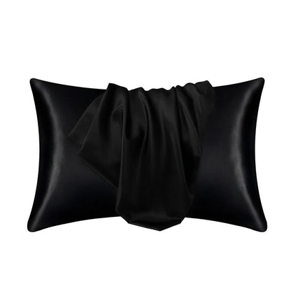 Funda de almohada suave y sedosa para un sueño reparador sin encrespamiento