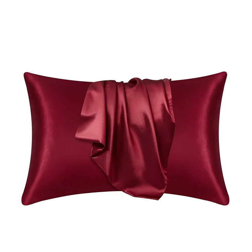 Funda de almohada suave y sedosa para un sueño reparador sin encrespamiento