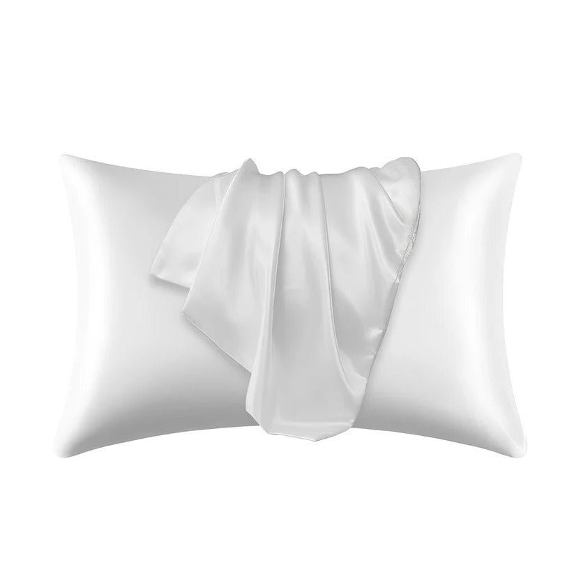 Funda de almohada suave y sedosa para un sueño reparador sin encrespamiento