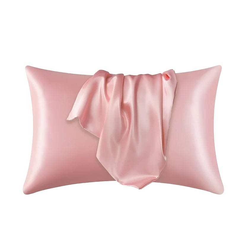 Funda de almohada suave y sedosa para un sueño reparador sin encrespamiento