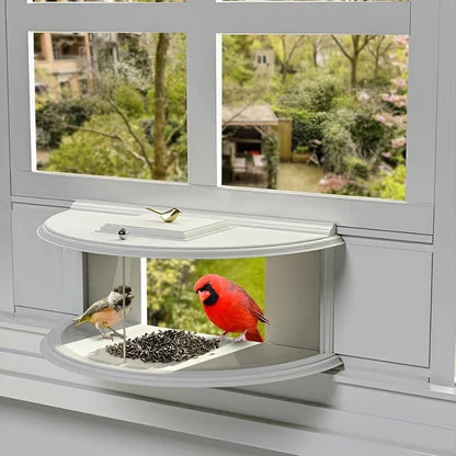 Easy Hang Bird Feeder with Strong Suction Cup - Ortekor