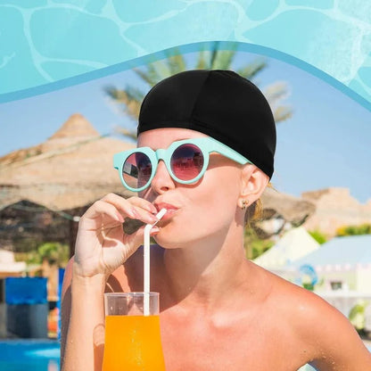 Gorro de natación cómodo para nadadores adultos