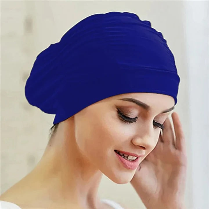 Gorro de natación cómodo para nadadores adultos