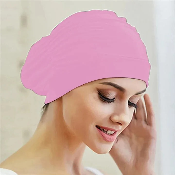 Gorro de natación cómodo para nadadores adultos