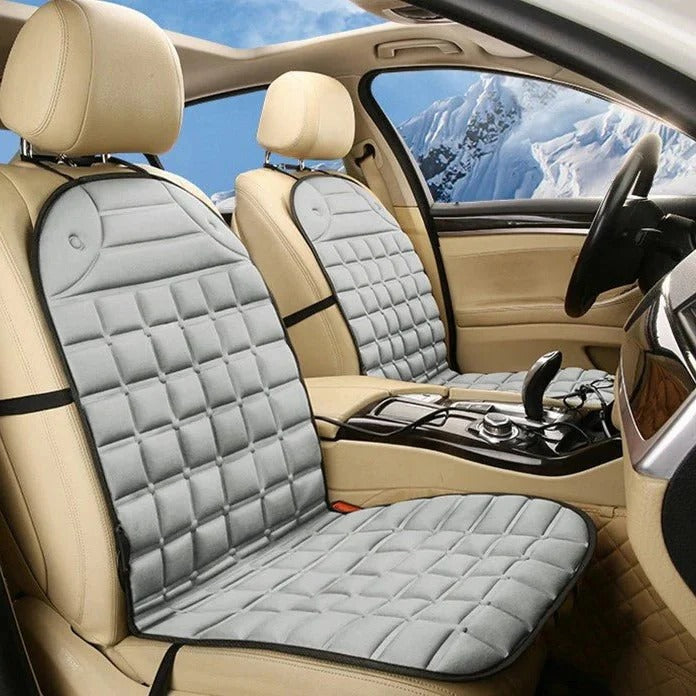Cojín calefactable para asiento de coche con control termostático