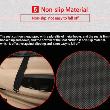 Cojín calefactable para asiento de coche con control termostático