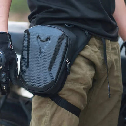 Bolsa para Pierna de Motocicleta con Correa de Hebilla Ajustable