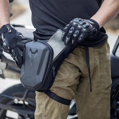 Bolsa para Pierna de Motocicleta con Correa de Hebilla Ajustable