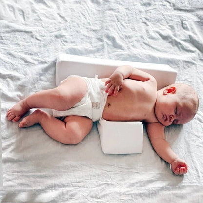 Posicionador para dormir de bebé con almohada de soporte suave