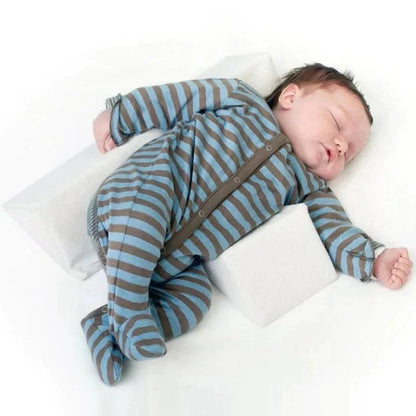 Posicionador para dormir de bebé con almohada de soporte suave