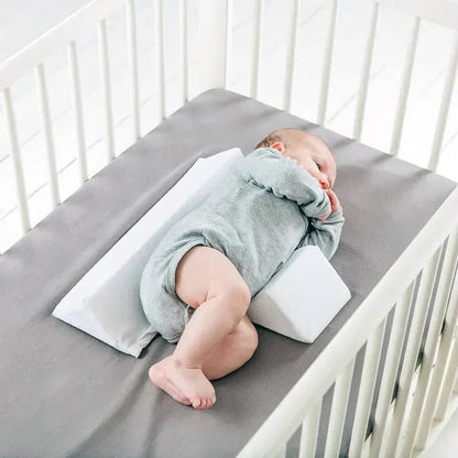 Posicionador para dormir de bebé con almohada de soporte suave